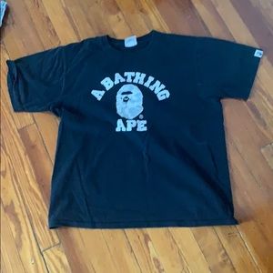 bape glow in the dark t shirt